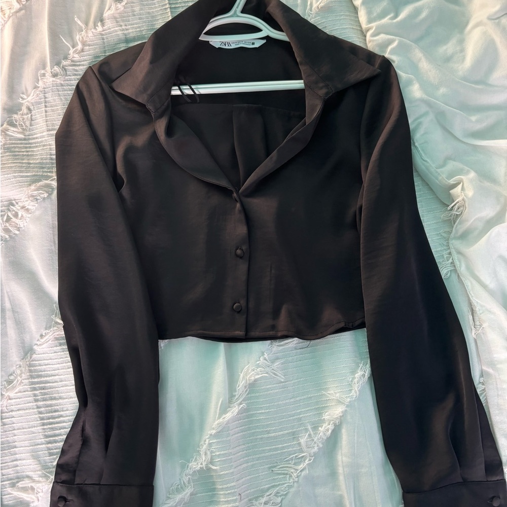 Zara cropped top